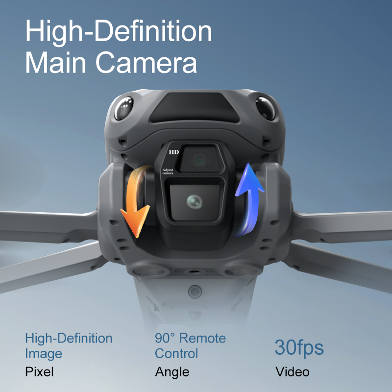 Aerial Photo LF682 Drone 8K HD - Drone Gimbal Mount ulasan dan harga