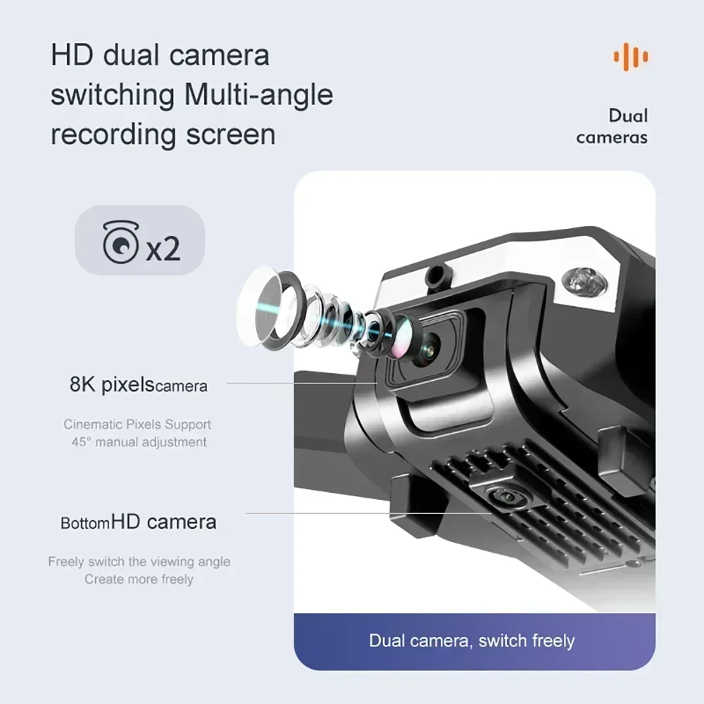 G6 pro Drone with 8K Dual Came - Drone Gimbal Brushless ulasan dan harga