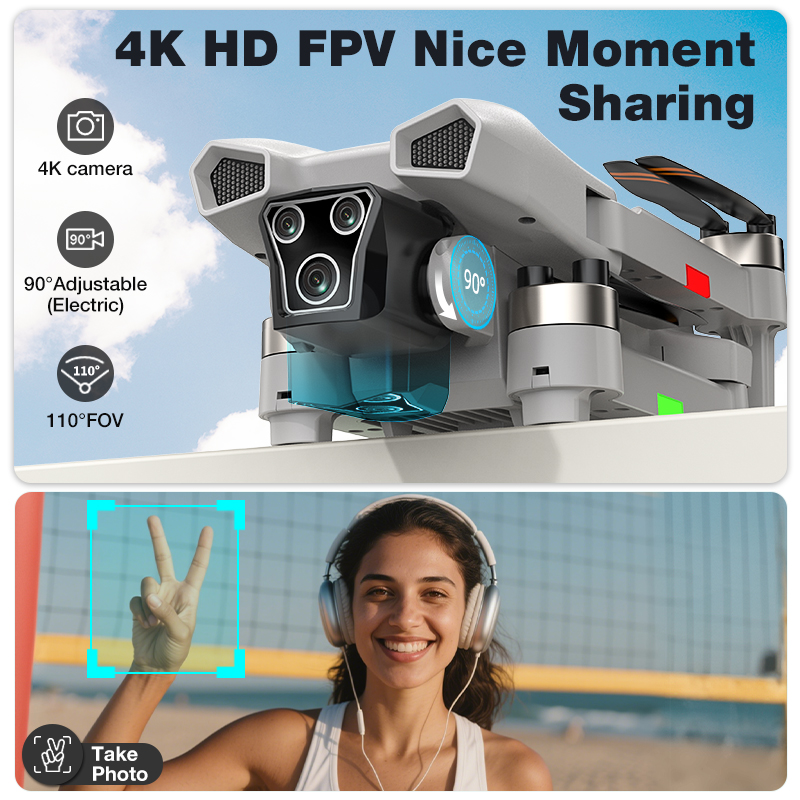 NEW Hot L017 Pro Drone Brushle - Drone Gimbal Mount ulasan dan harga